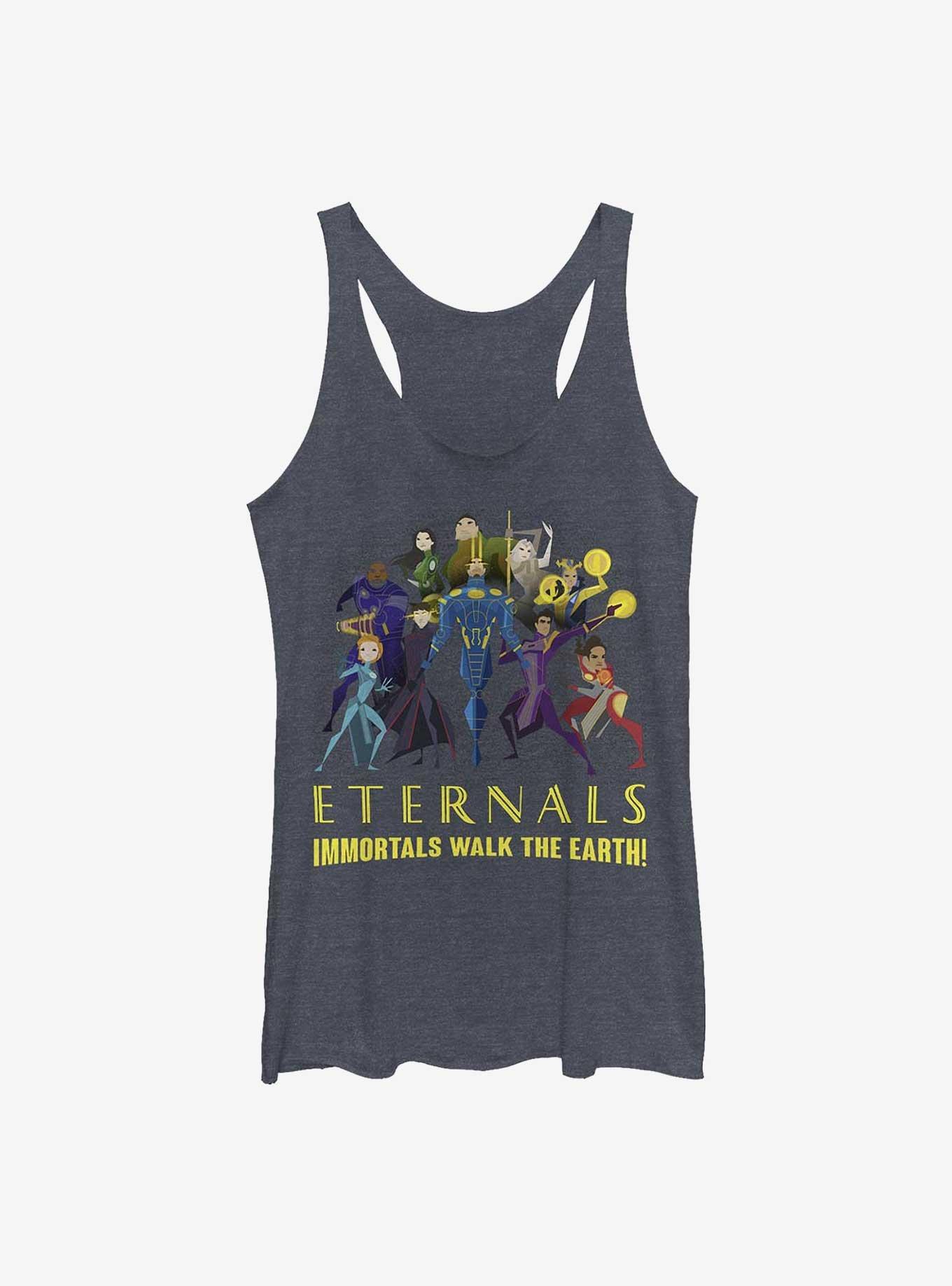 Marvel Eternals Cartoon Group Shot Womens Tank Top, , hi-res