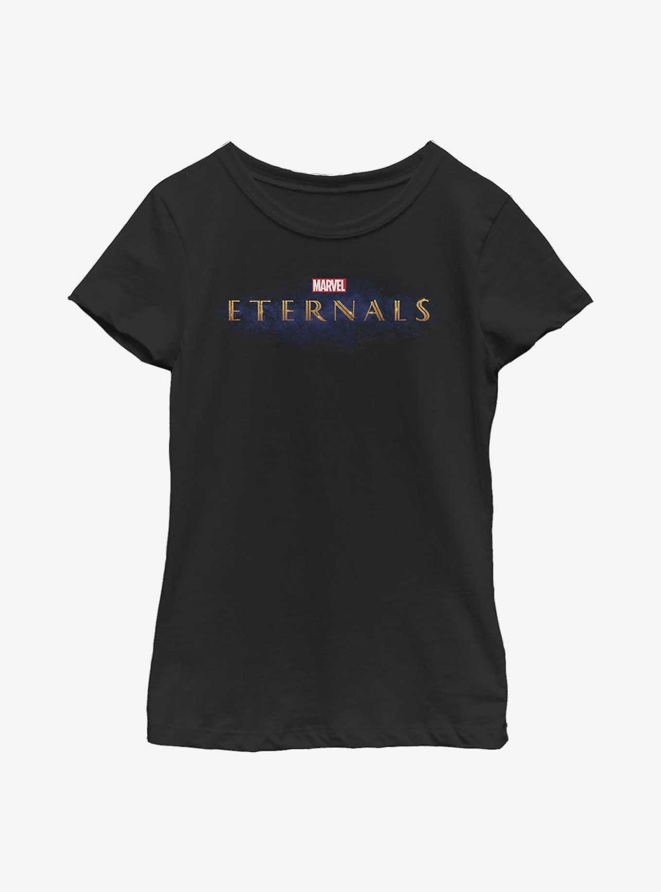 Marvel Eternals Logo Youth Girls T-Shirt, , hi-res
