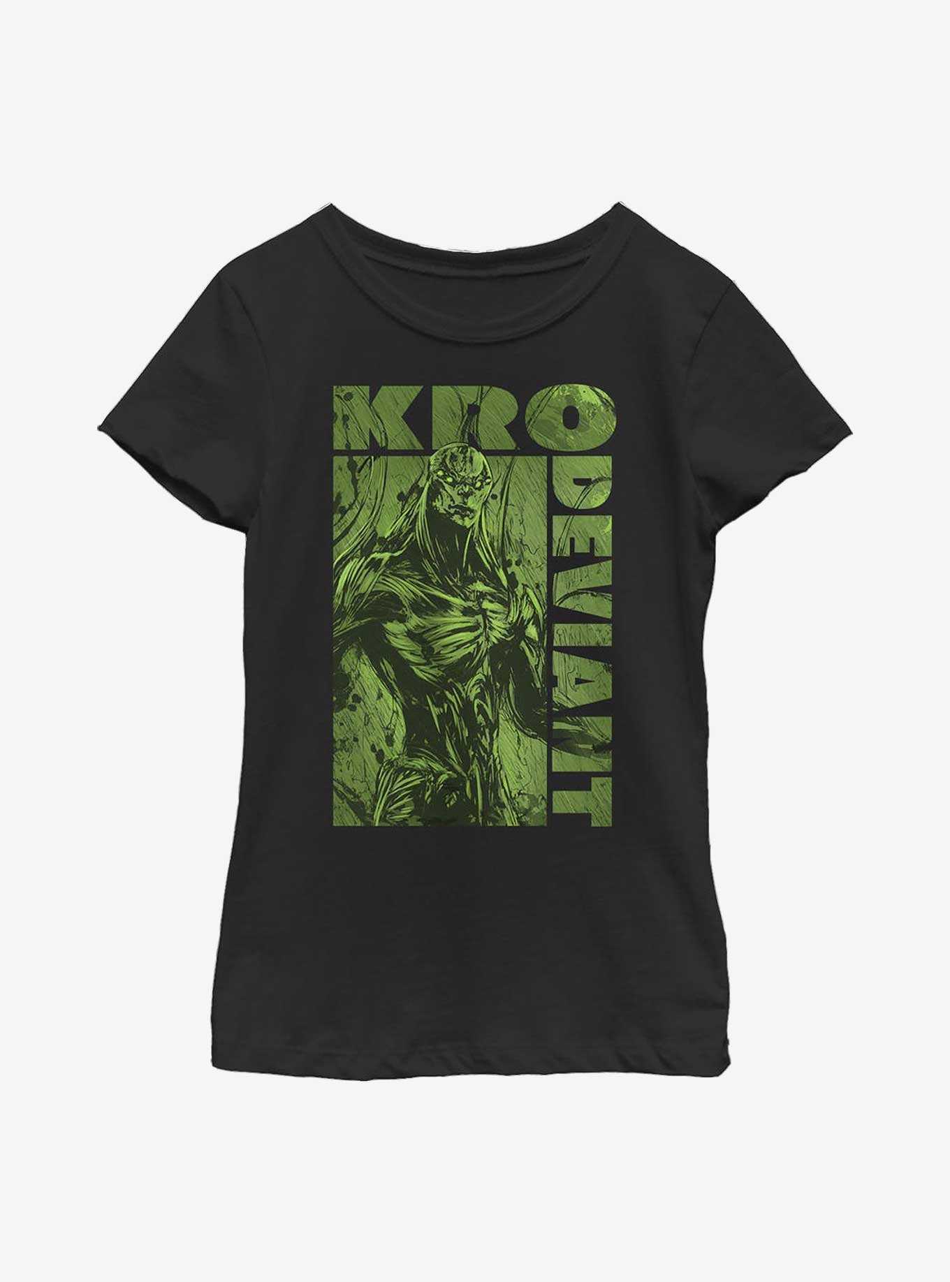 Marvel Eternals Green Kro Deviant Youth Girls T-Shirt, , hi-res