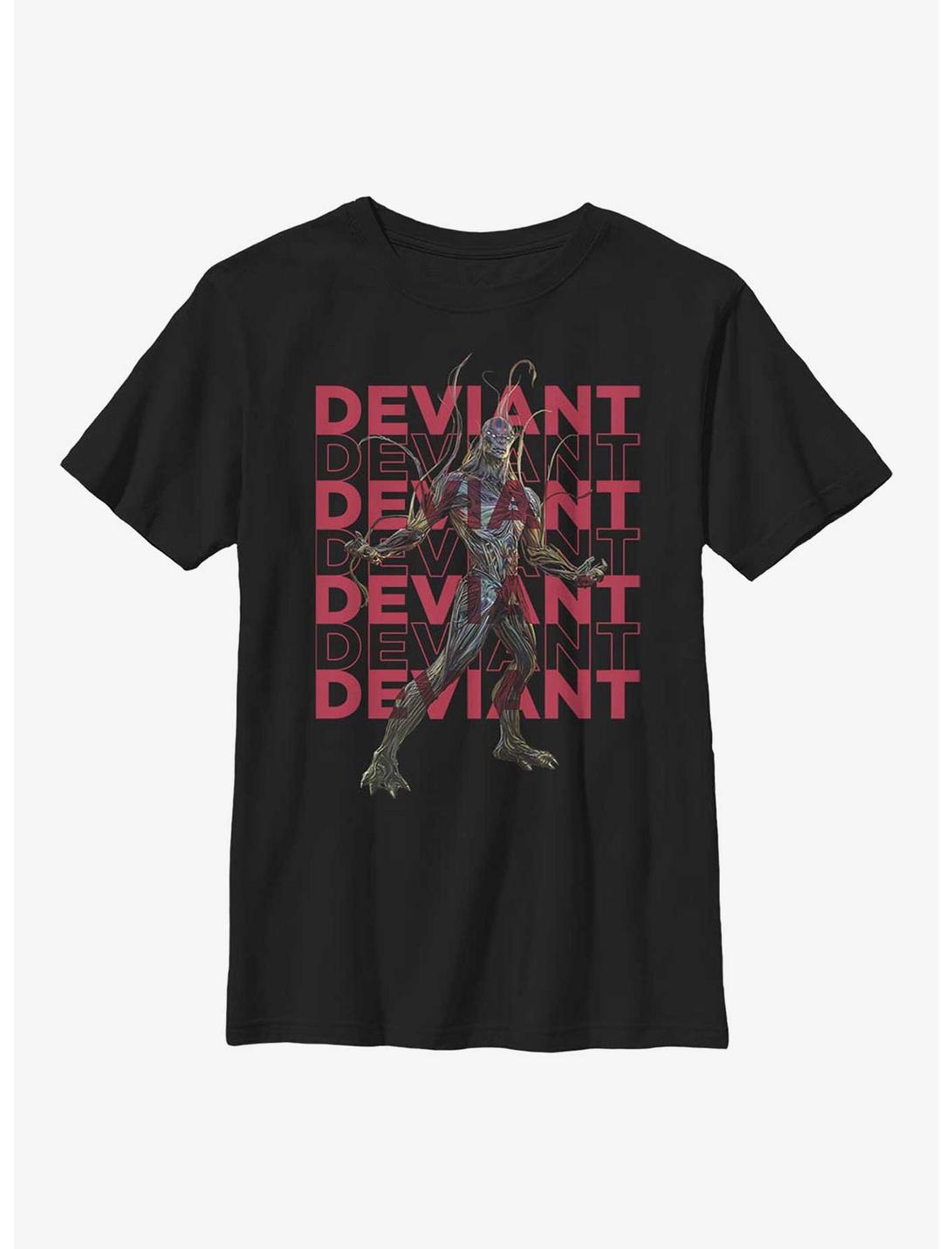 Marvel Eternals Kro Deviant Repeating Youth T-Shirt, BLACK, hi-res