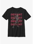 Marvel Eternals Kro Deviant Repeating Youth T-Shirt, BLACK, hi-res
