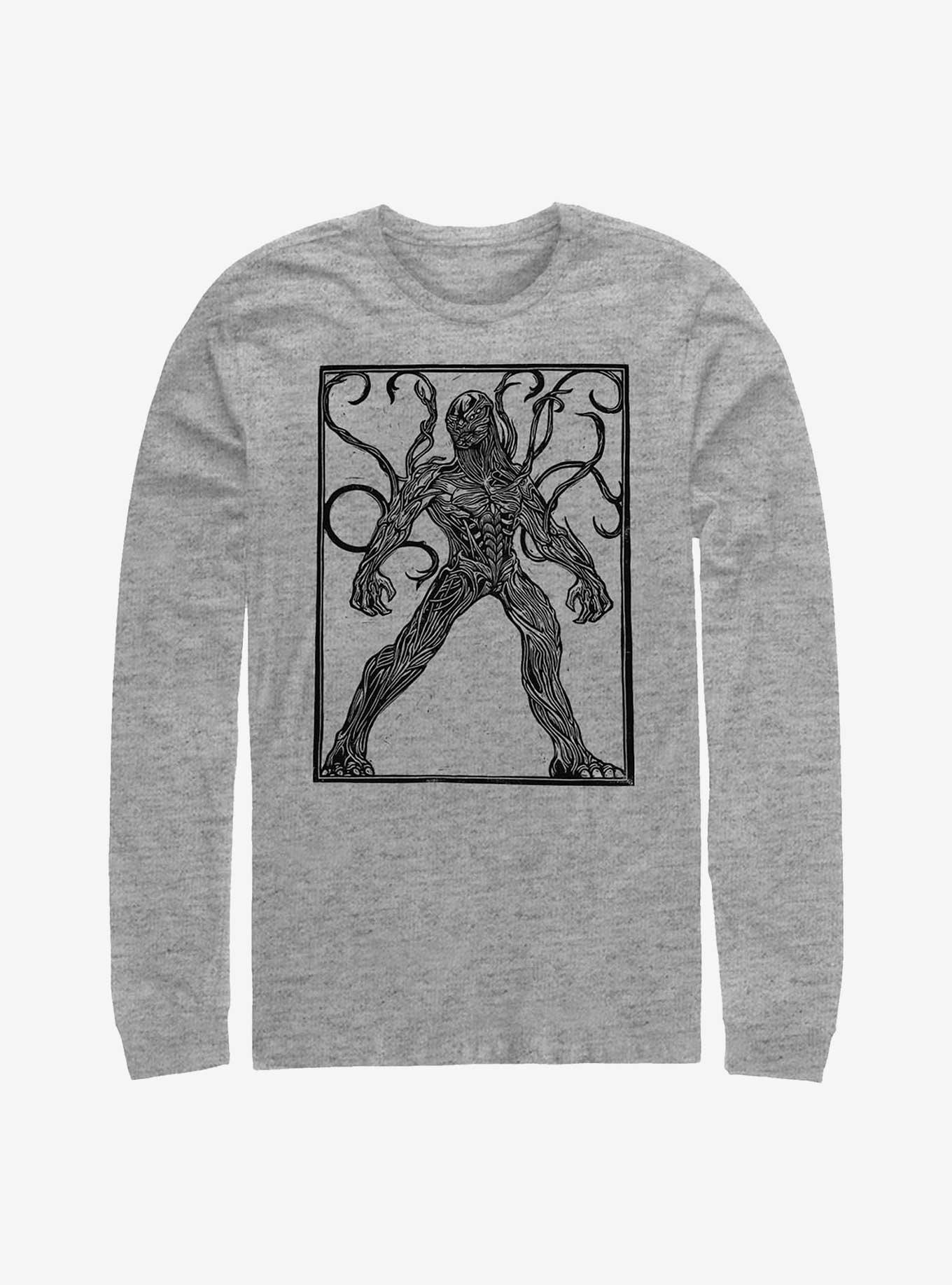 Marvel Eternals Kro Woodcut Long-Sleeve T-Shirt, , hi-res