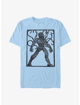 Marvel Eternals Kro Woodcut T-Shirt, LT BLUE, hi-res