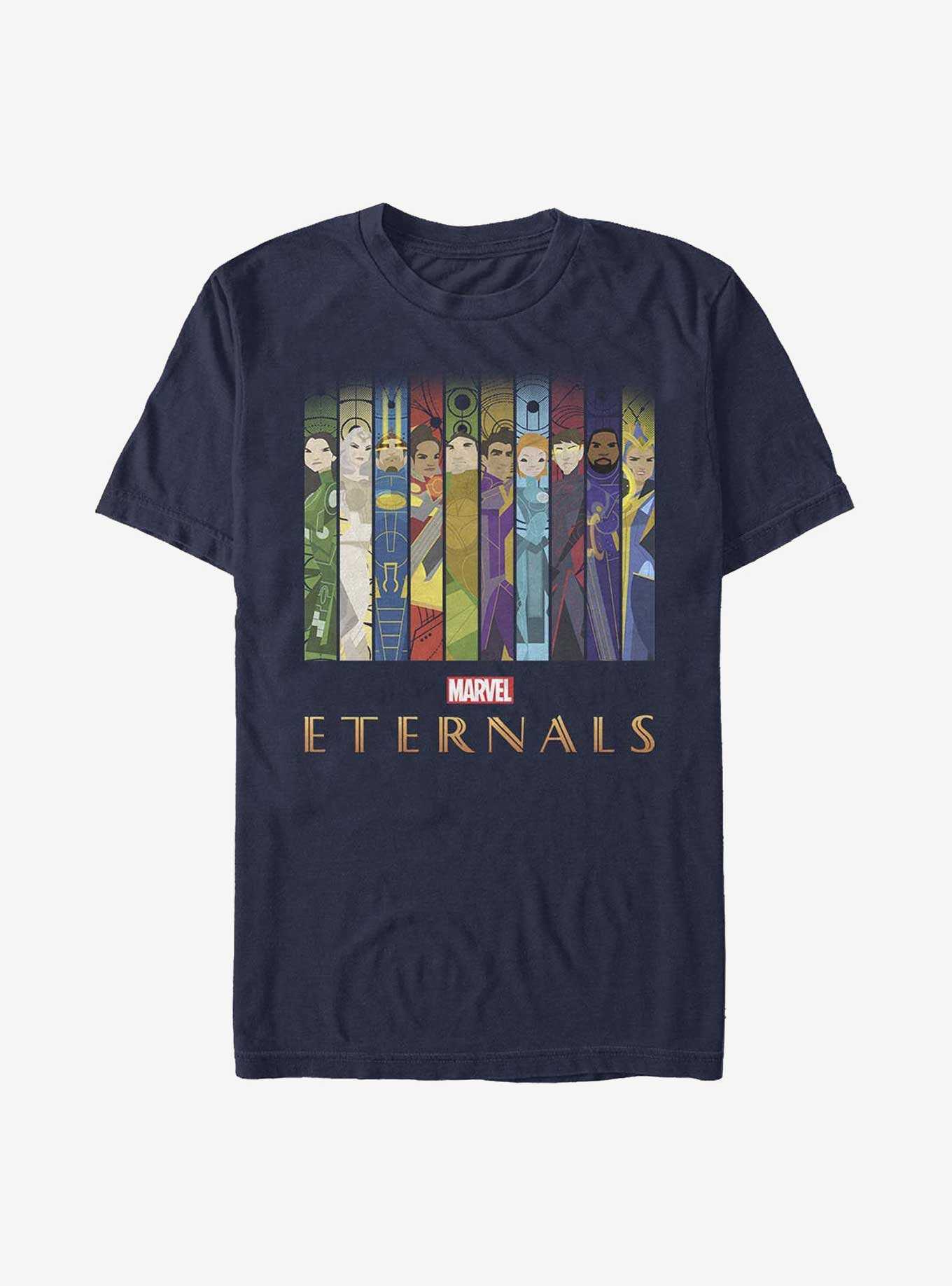 Marvel Eternals Vertical Panels T-Shirt, , hi-res