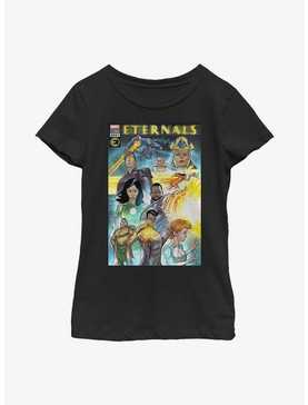 Marvel Eternals Comic Book Cover Youth Girls T-Shirt, , hi-res