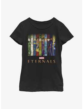 Marvel Eternals Vertical Panels Youth Girls T-Shirt, , hi-res