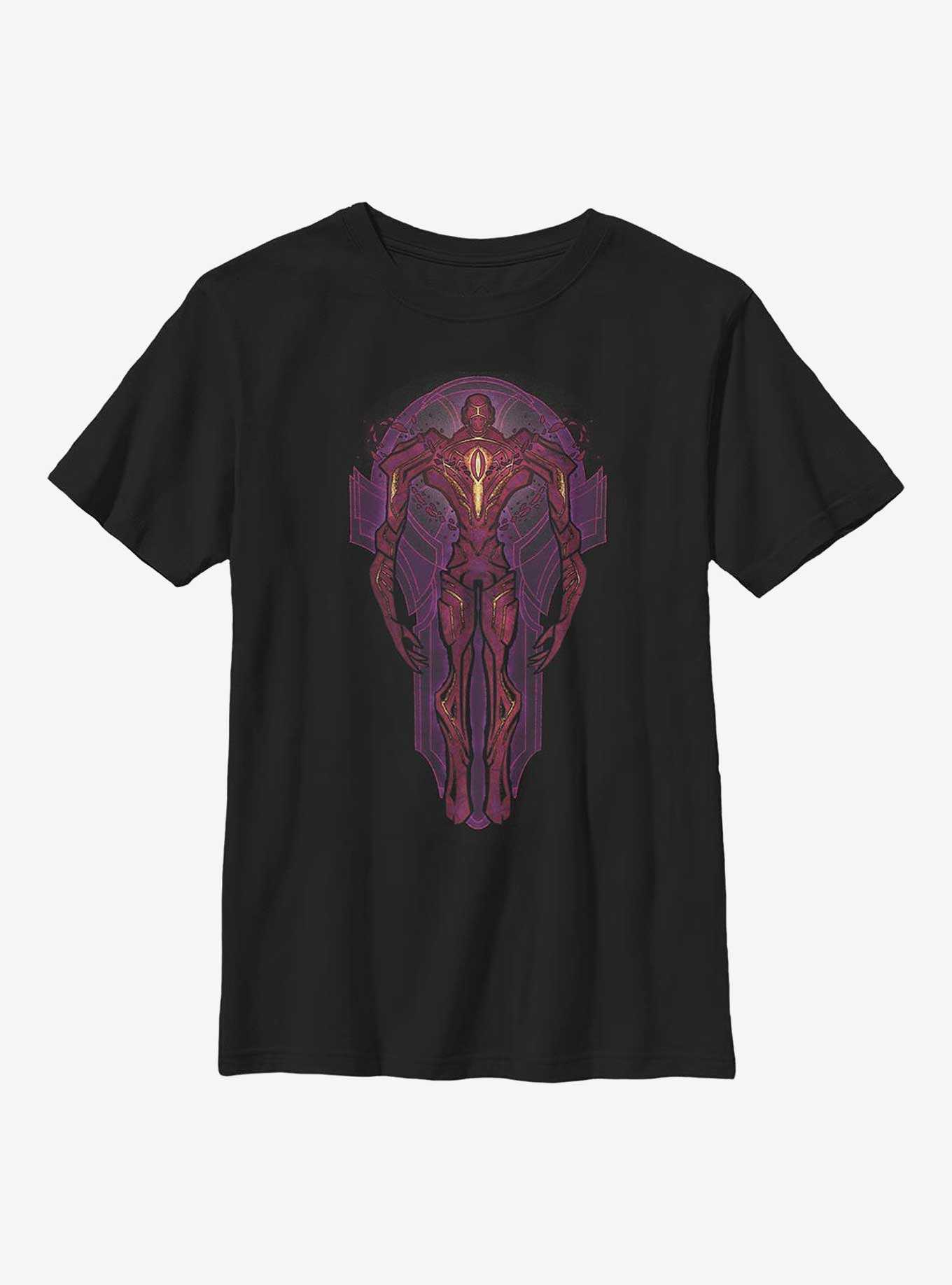 Marvel Eternals Stained Glass Celestial Youth T-Shirt, , hi-res