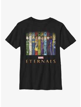 Marvel Eternals Vertical Panels Youth T-Shirt, , hi-res