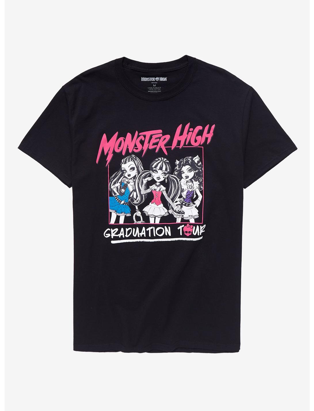 Monster High Graduation Tour Boyfriend Fit Girls T-Shirt, MULTI, hi-res