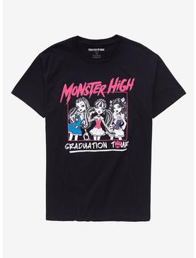 Monster High Graduation Tour Boyfriend Fit Girls T-Shirt, , hi-res