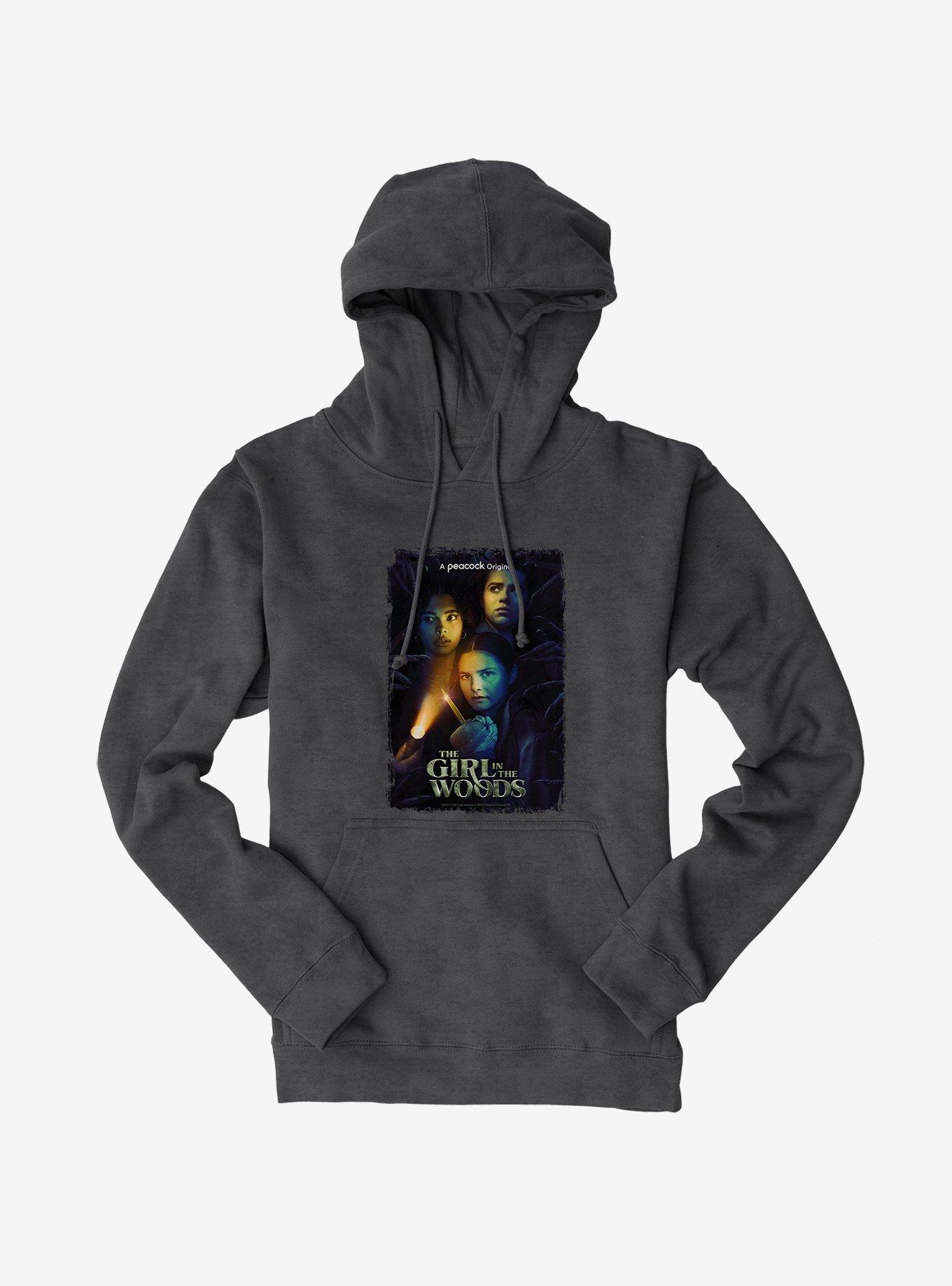 Peacock TV Girl In The Woods Series Poster Hoodie, , hi-res