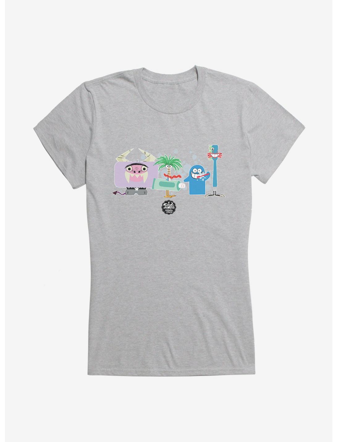 Foster's Home For Imaginary Friends Monsters Brushing Teeth Girls T-Shirt, , hi-res
