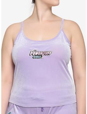 The Powerpuff Lavender Velour Girls Cami Plus Size, , hi-res