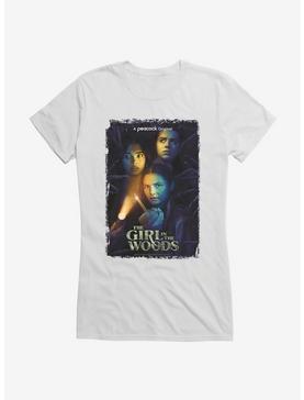 Peacock TV Girl In The Woods Series Poster Girls T-Shirt, WHITE, hi-res