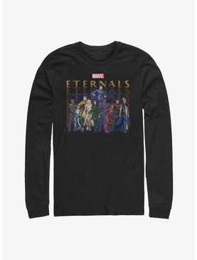 Marvel Eternals Eternals Group Repeating Long-Sleeve T-Shirt, , hi-res