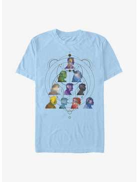Marvel Eternals Silhouette Heads Pyramid T-Shirt, , hi-res