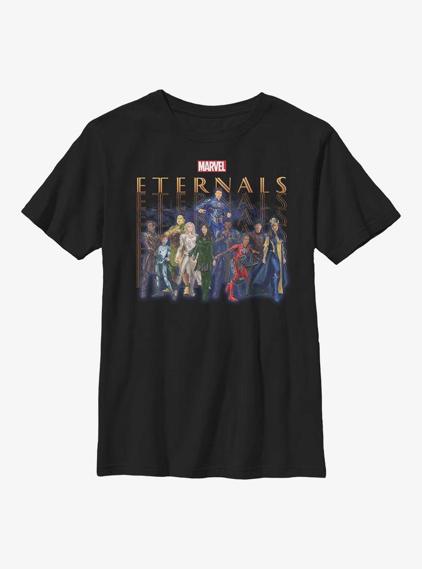 Marvel Eternals Eternals Group Repeating Youth T-Shirt, , hi-res