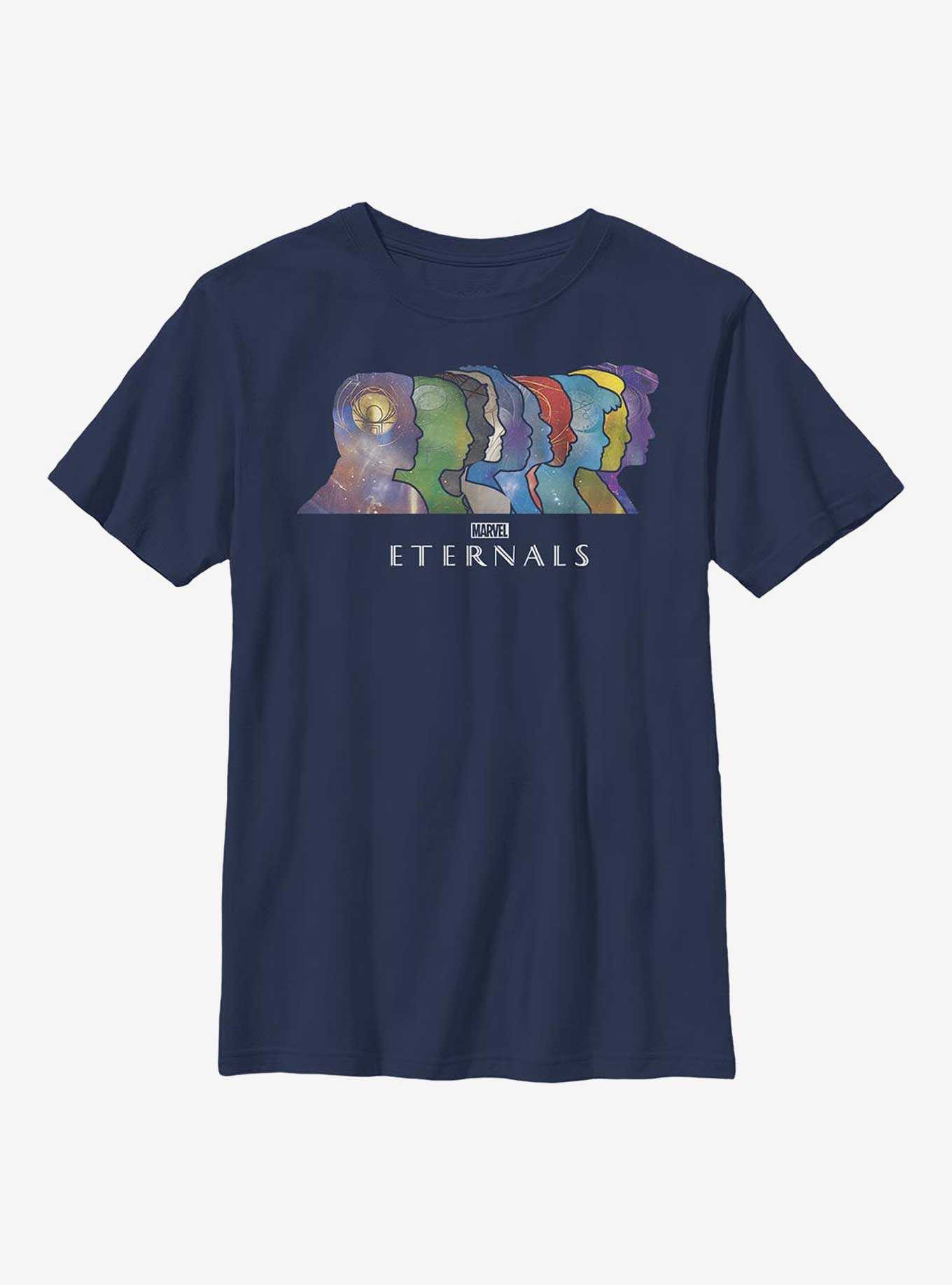 Marvel Eternals Silhouette Heads Youth T-Shirt, , hi-res