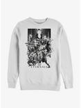 Marvel Eternals Paint Splatter Poster Sweatshirt, WHITE, hi-res