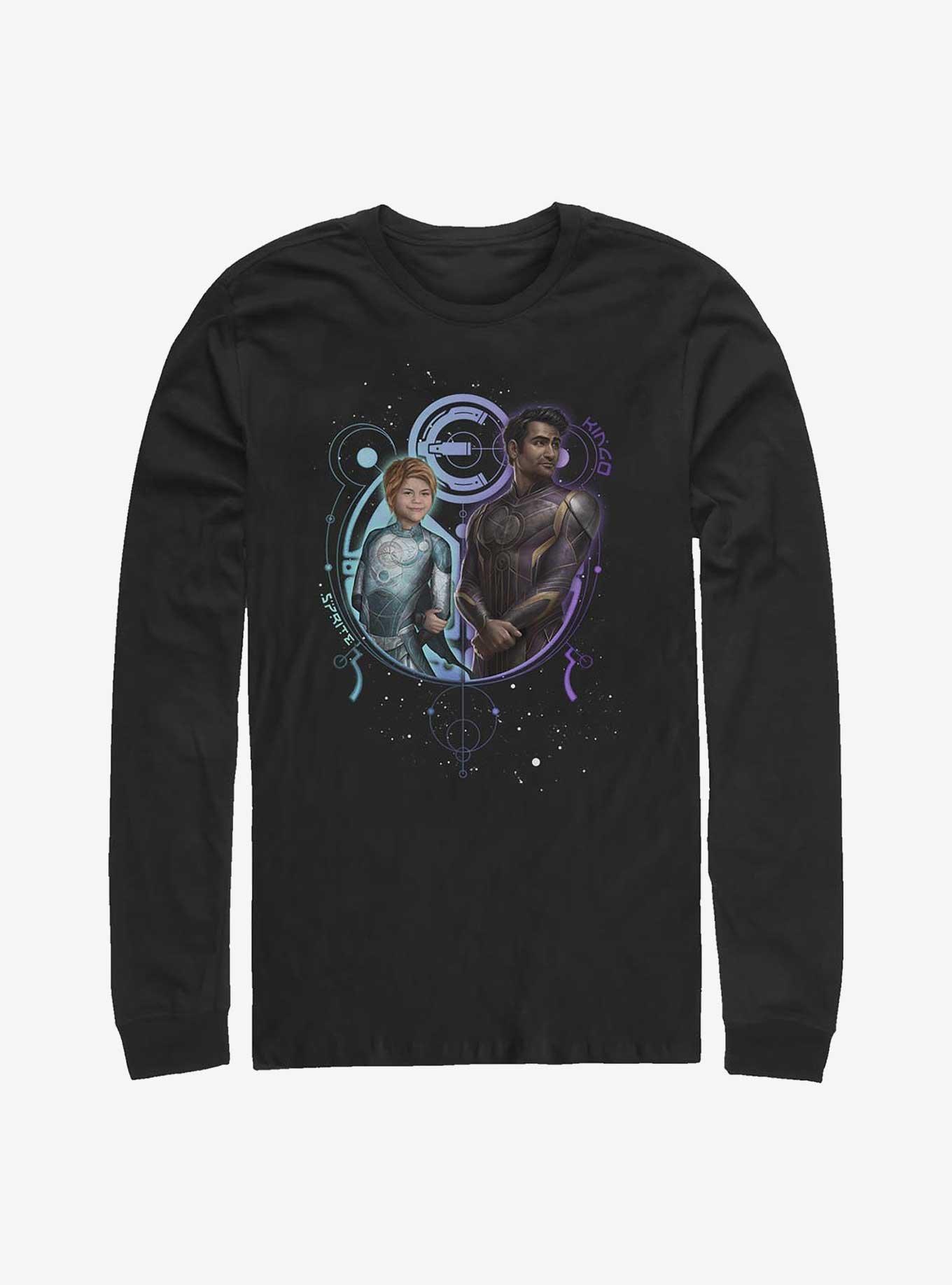 Marvel Eternals Sprite & Kingo Duo Long-Sleeve T-Shirt, , hi-res