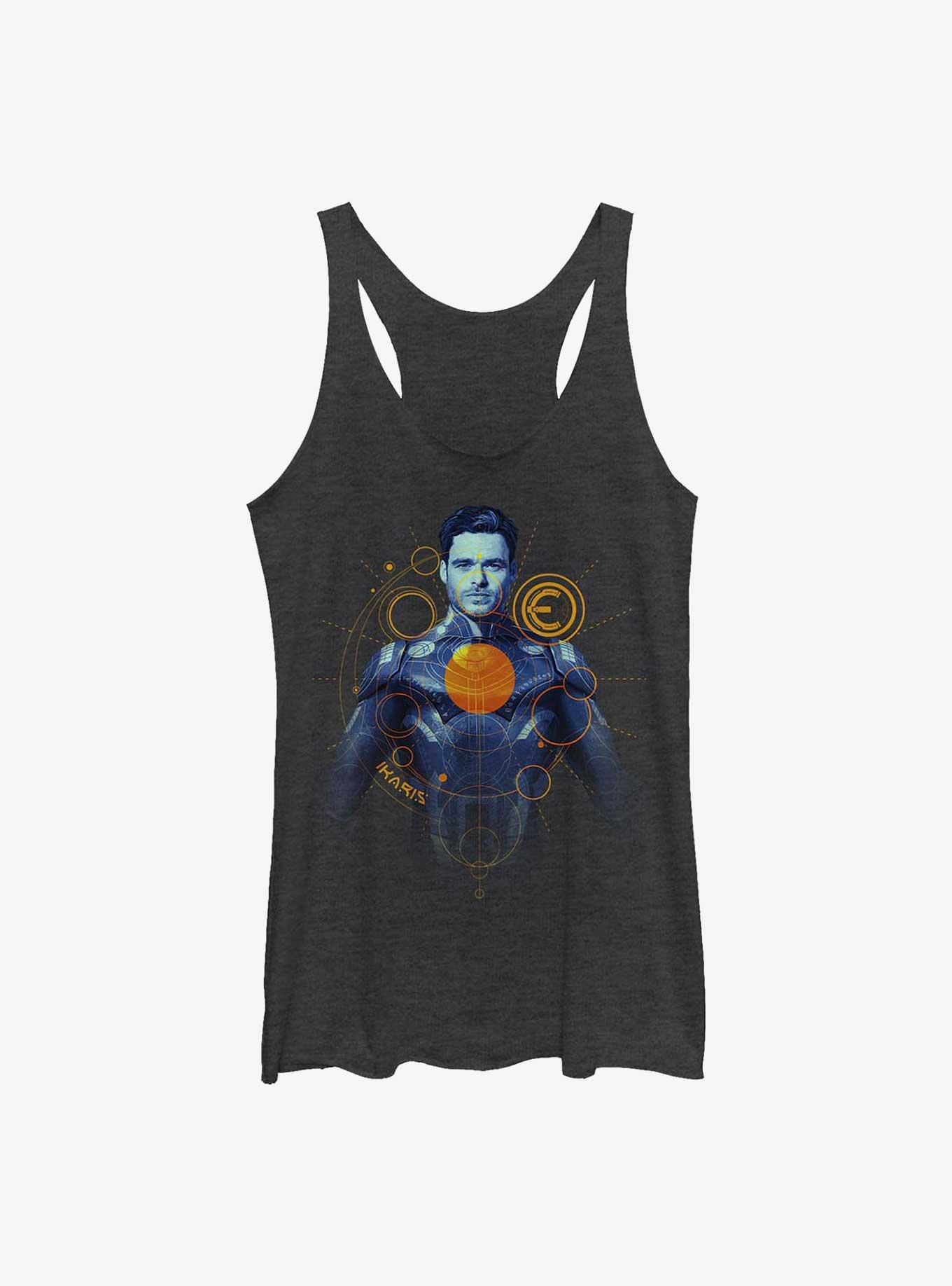 Marvel Eternals Ikaris Hero Womens Tank Top, BLK HTR, hi-res