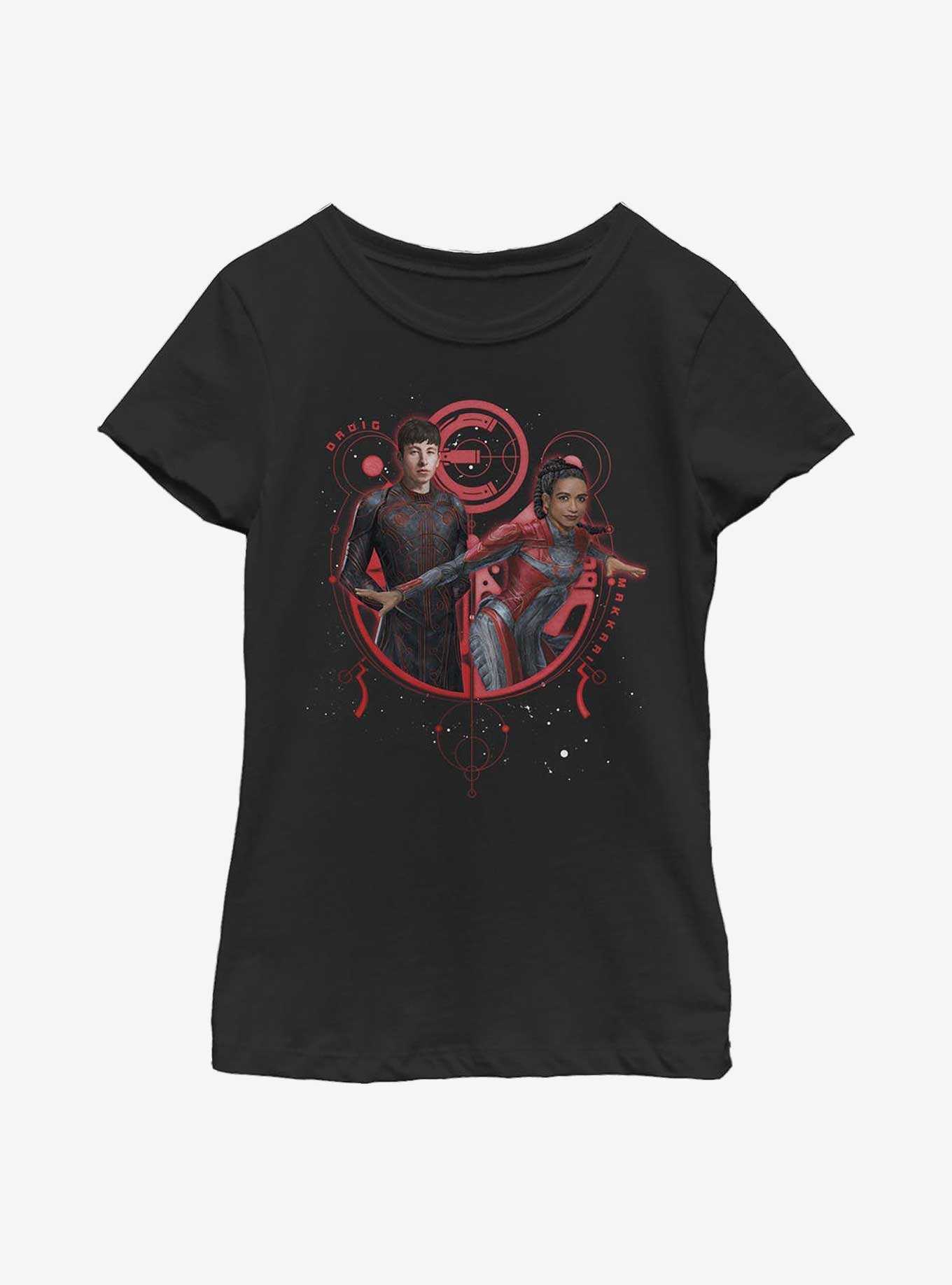 Marvel Eternals Druig & Makkari Duo Youth Girls T-Shirt, , hi-res