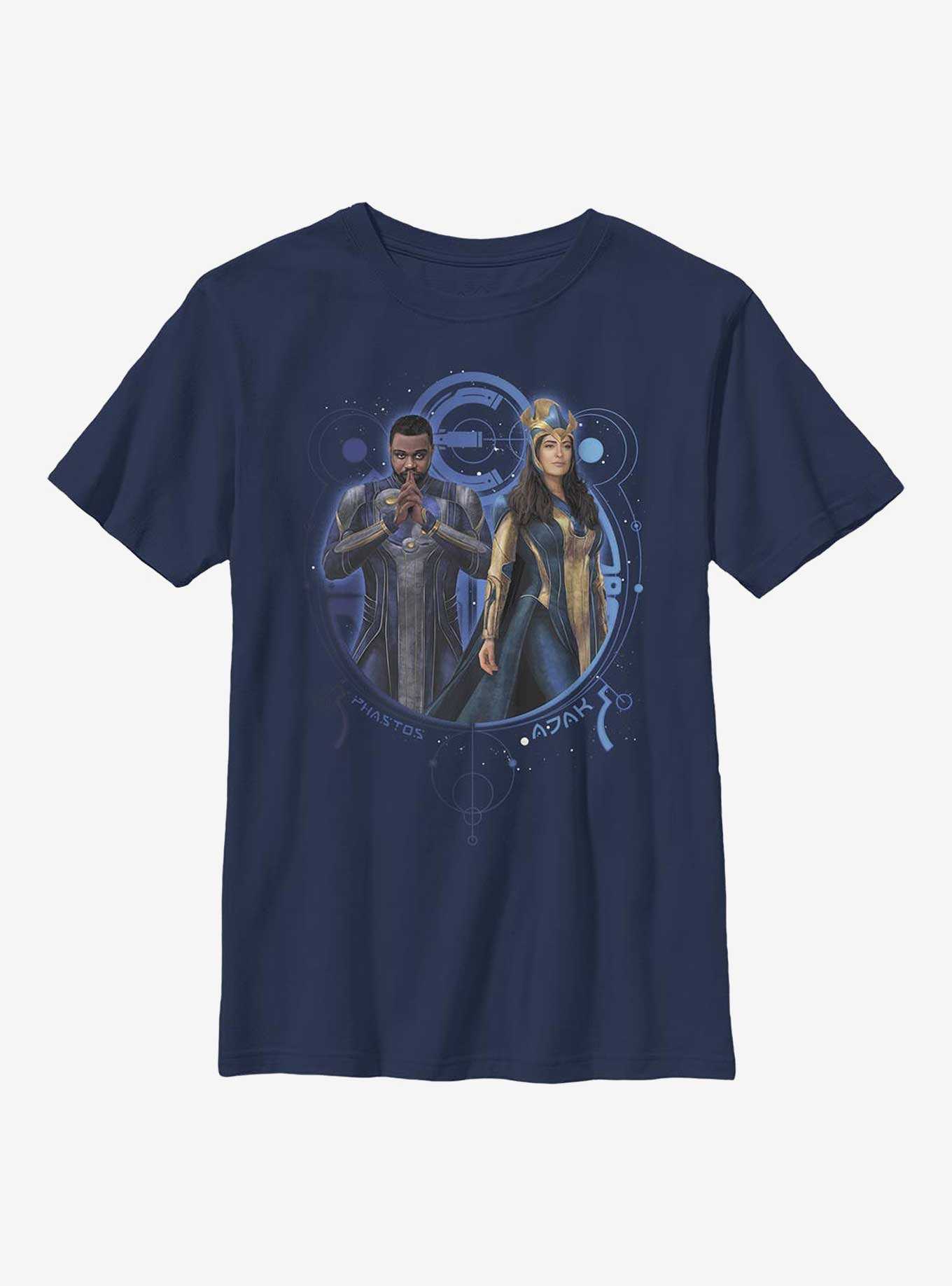 Marvel Eternals Phastos & Ajak Duo Youth T-Shirt, , hi-res