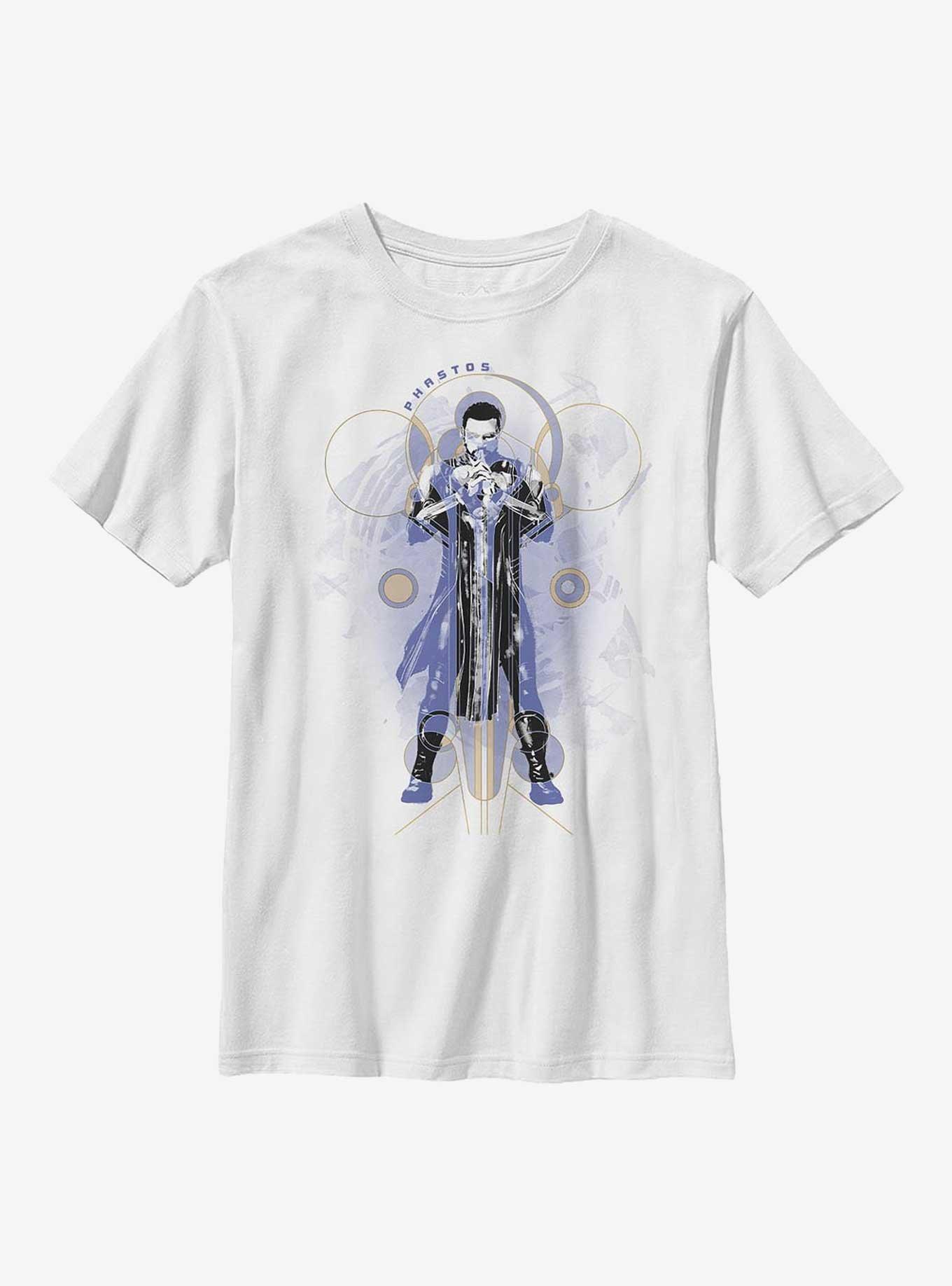 Marvel Eternals Phastos Hero Youth T-Shirt, WHITE, hi-res