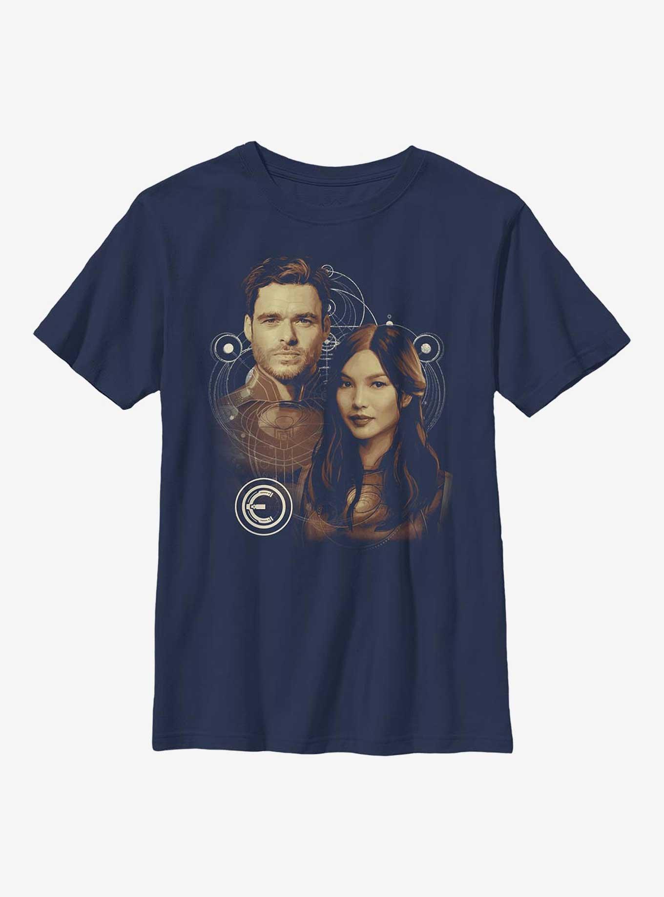 Marvel Eternals Sersi & Ikaris Youth T-Shirt, , hi-res