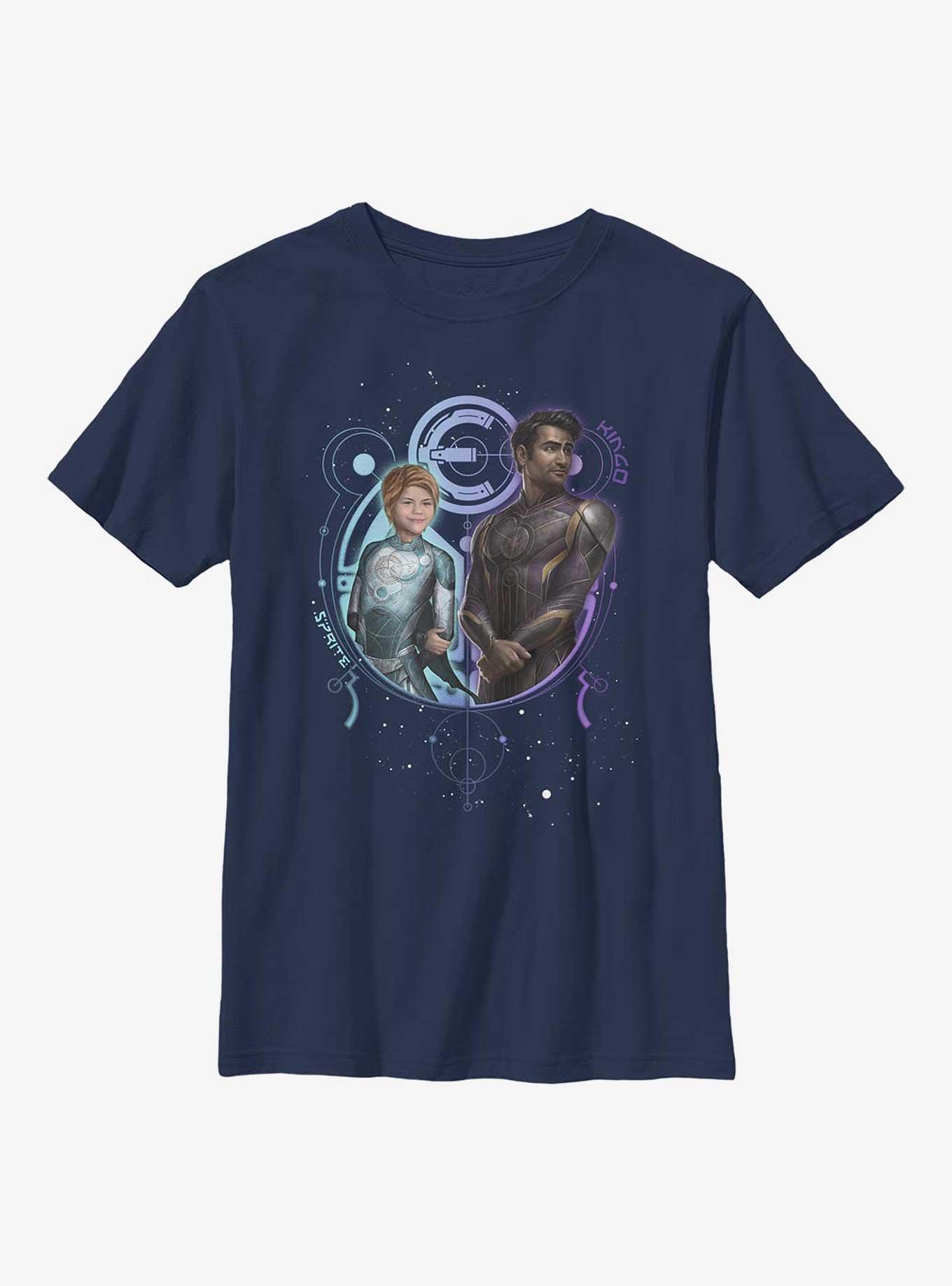 Marvel Eternals Sprite & Kingo Duo Youth T-Shirt, , hi-res