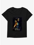 Peacock TV Girl In The Woods Series Poster Womens T-Shirt Plus Size, BLACK, hi-res