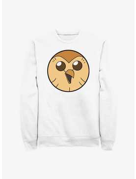 Disney The Owl House Hooty Face Solid Sweatshirt, , hi-res
