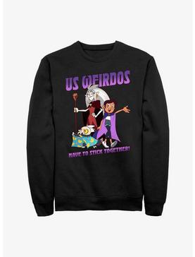 Disney The Owl House Weirdos Unite Sweatshirt, , hi-res