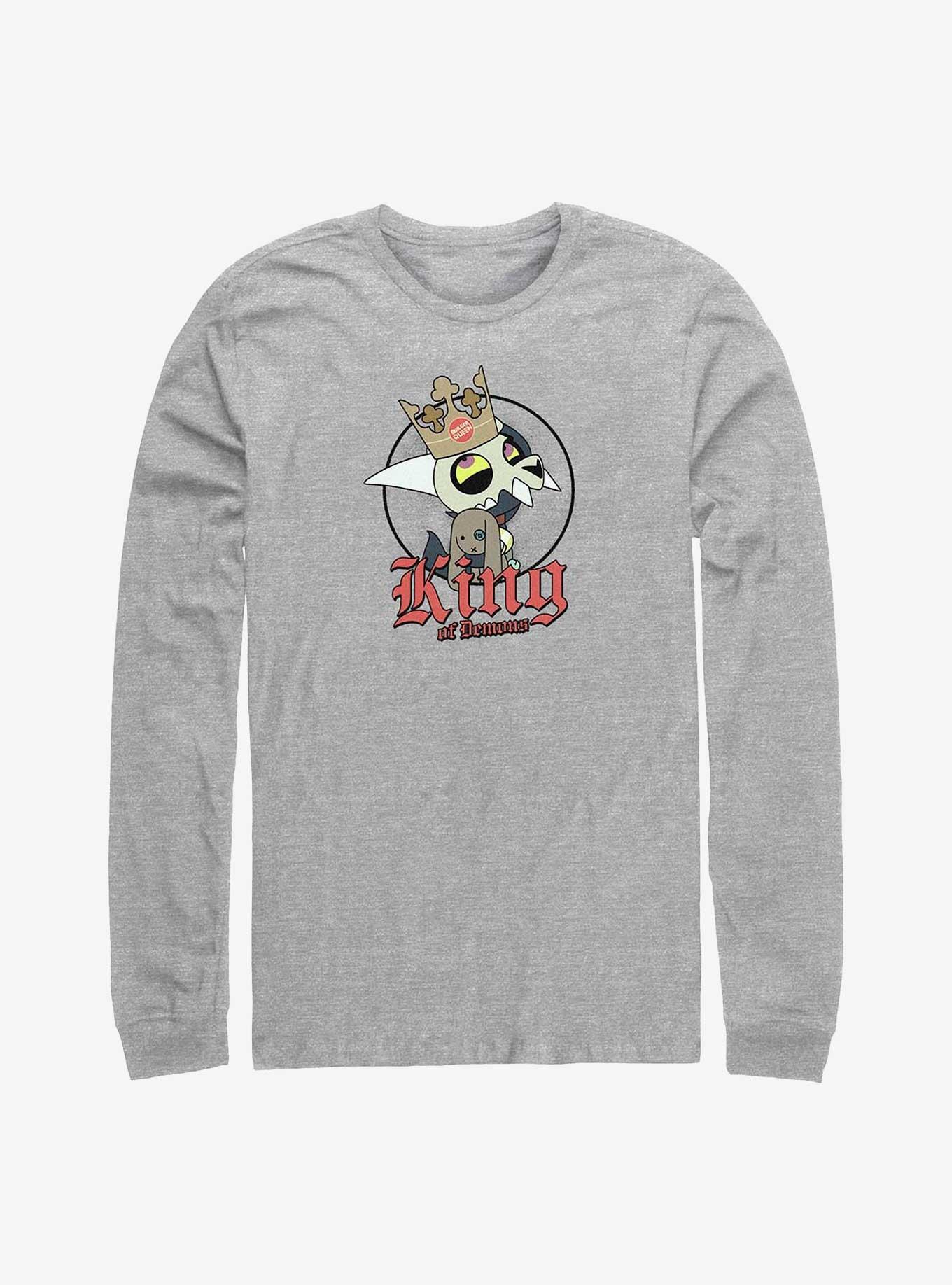 Disney The Owl House King Of Demons Long-Sleeve T-Shirt, ATH HTR, hi-res