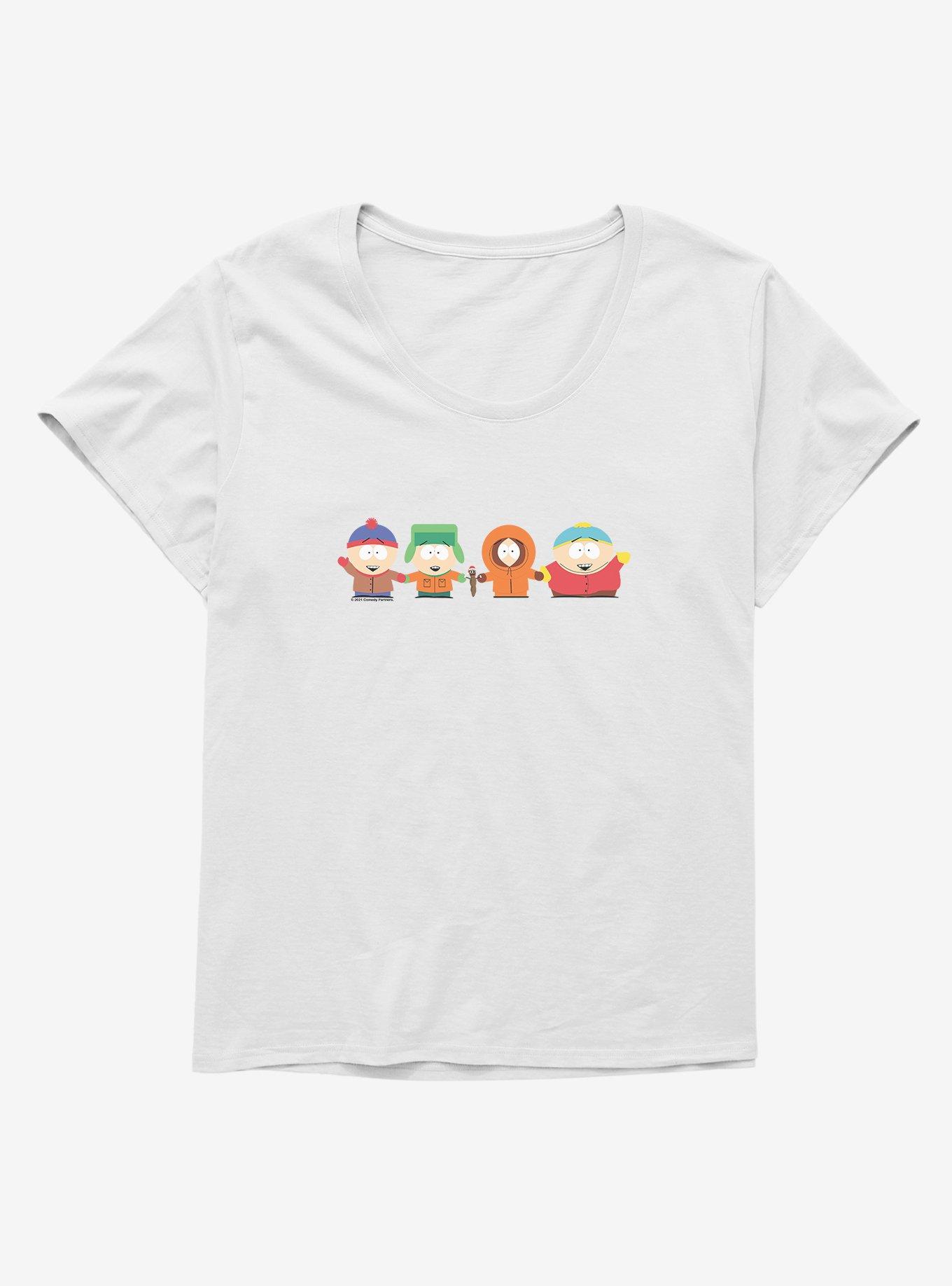 South Park Christmas Guide Holiday Wave Girls T-Shirt Plus Size, , hi-res