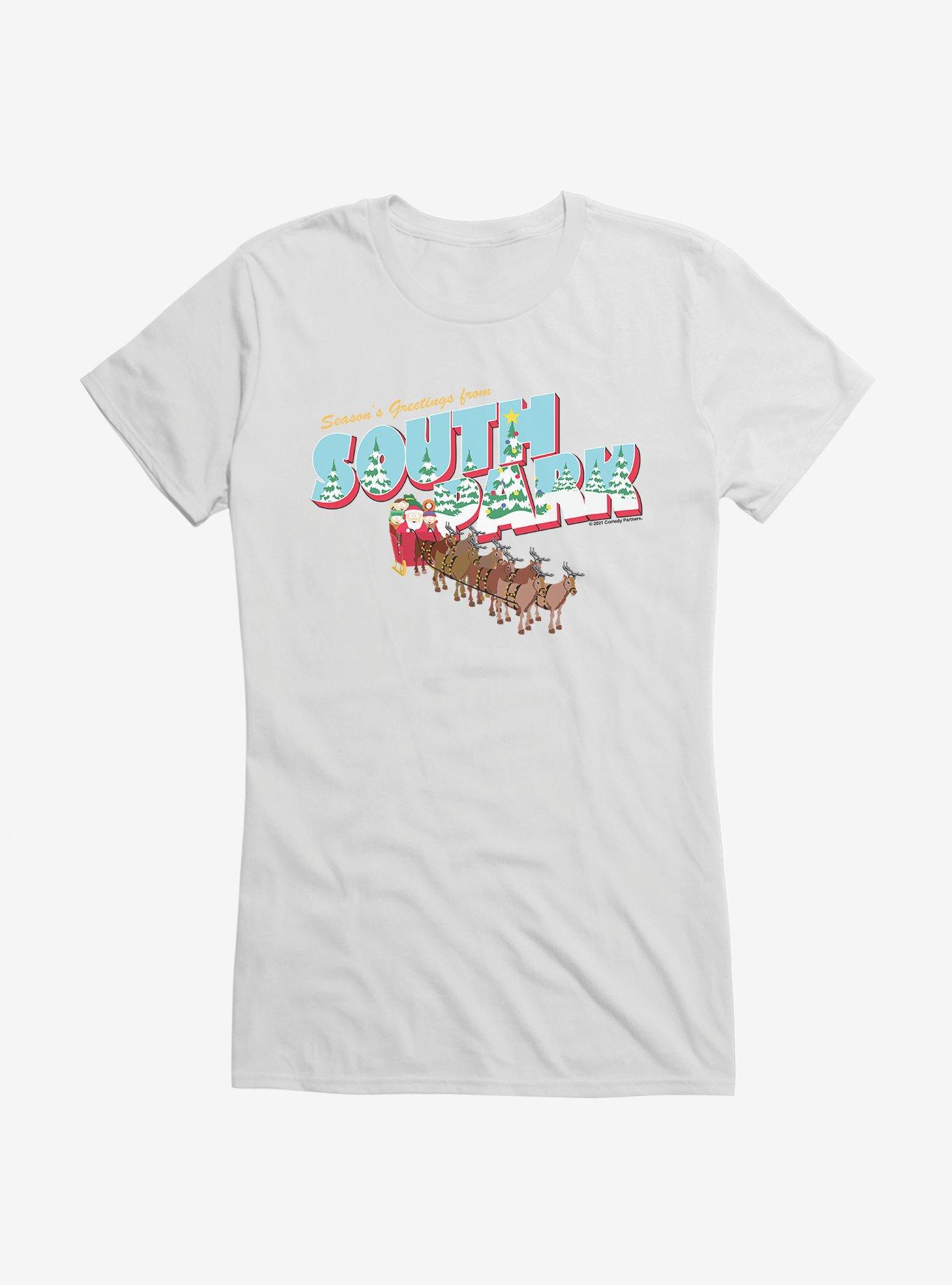 South Park Christmas Guide On the Roof Girls T-Shirt, , hi-res