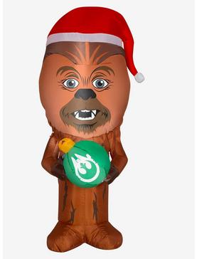 Star Wars Chewbacca Santa Hat Inflatable Decor, , hi-res