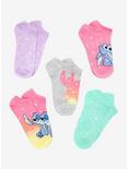 Disney Lilo & Stitch Stars No-Show Socks 5 Pair, , hi-res