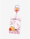 Loungefly Disney Winnie the Pooh & Piglet Cherry Blossoms Retractable Lanyard - BoxLunch Exclusive, , hi-res