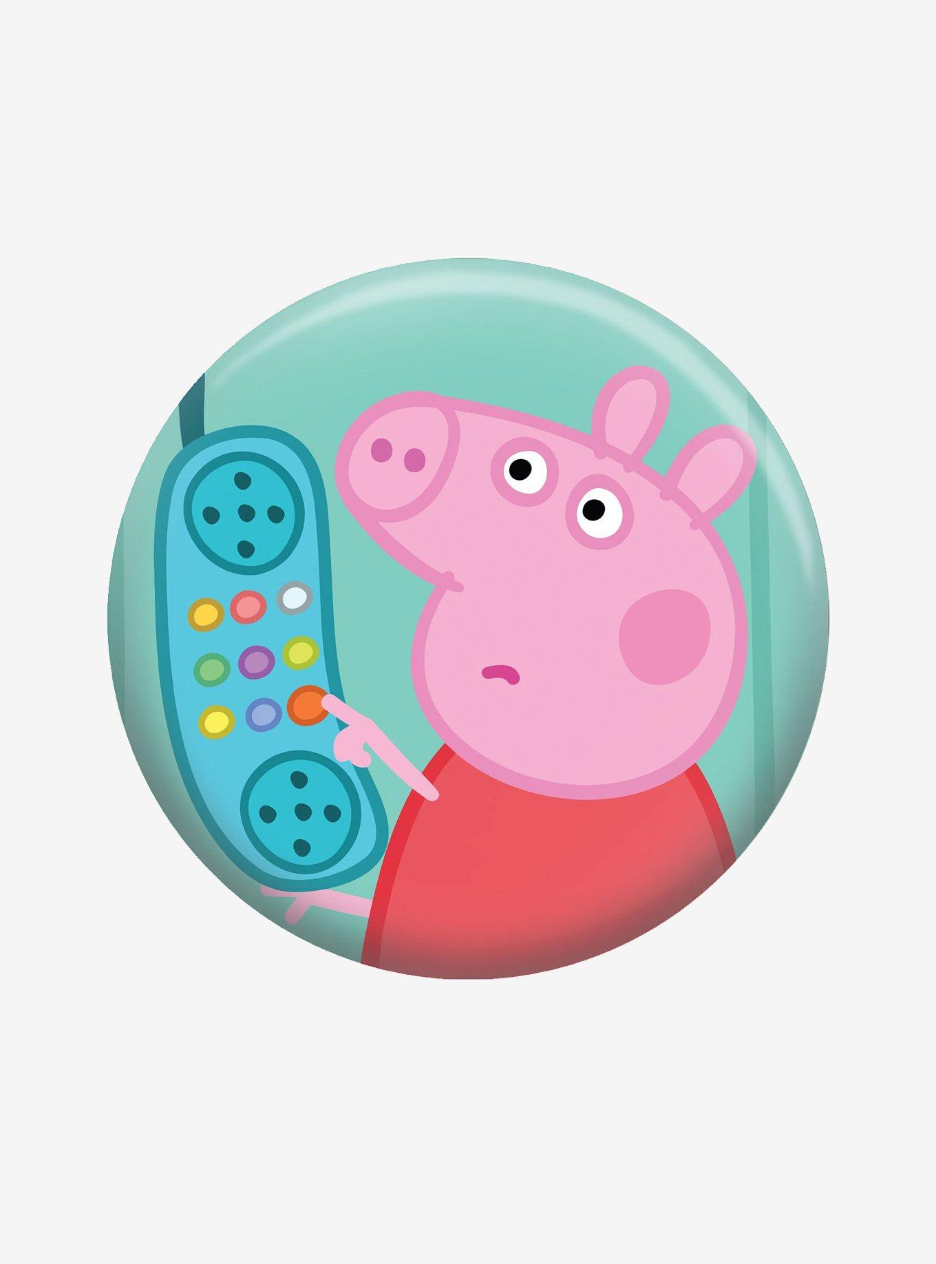 Peppa Pig Phone Button Pin, , hi-res