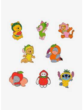 Disney Characters in Fruit Blind Box Enamel Pin - BoxLunch Exclusive, , hi-res