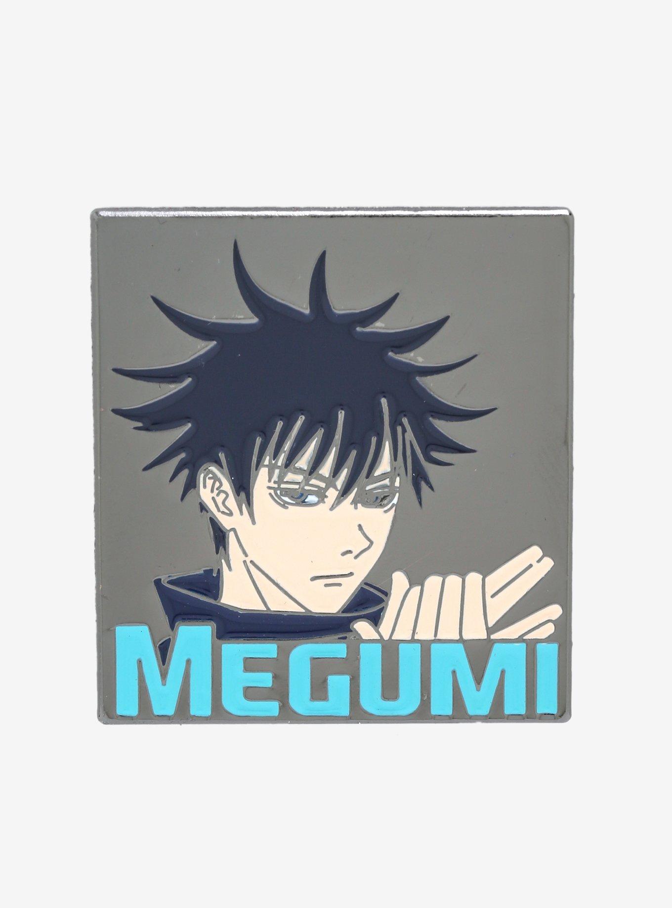 Jujutsu Kaisen Megumi Fushiguro Portrait Enamel Pin, , hi-res