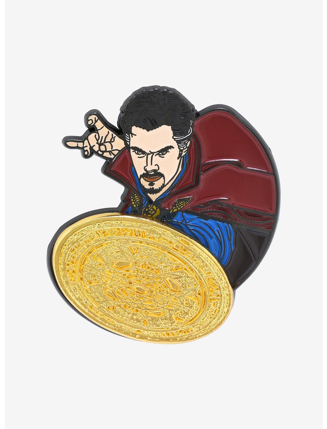 Marvel Doctor Strange in the Multiverse of Madness Doctor Strange Spellcasting Enamel Pin - BoxLunch Exclusive, , hi-res