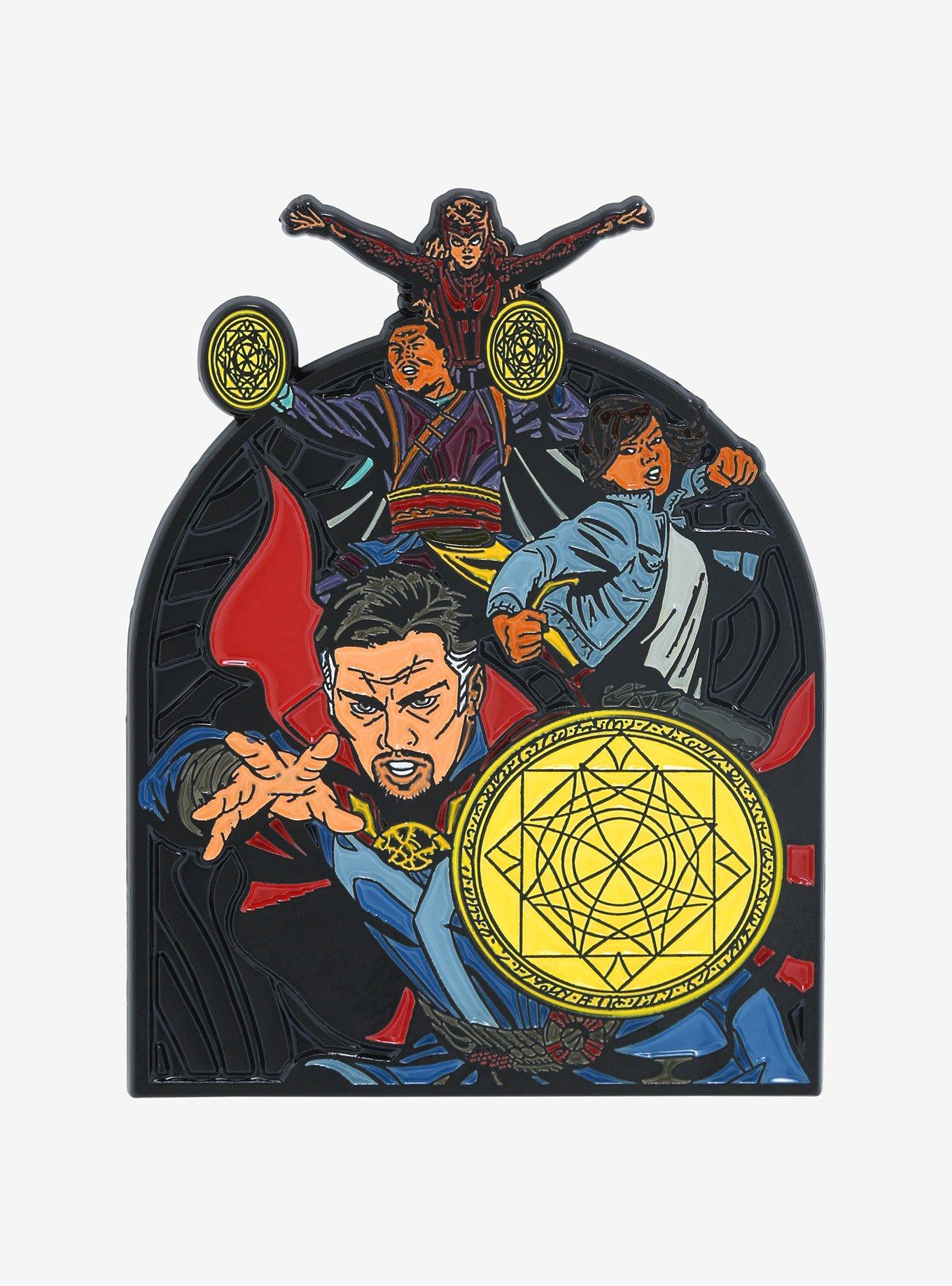 Marvel Doctor Strange in the Multiverse of Madness Group Enamel Pin - BoxLunch Exclusive, , hi-res
