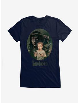 Locke and Key Trio of events Girls T-Shirt, NAVY, hi-res