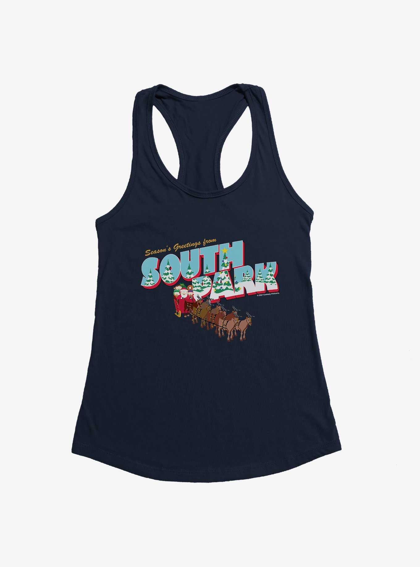 South Park Christmas Guide On the Roof Girls Tank, , hi-res