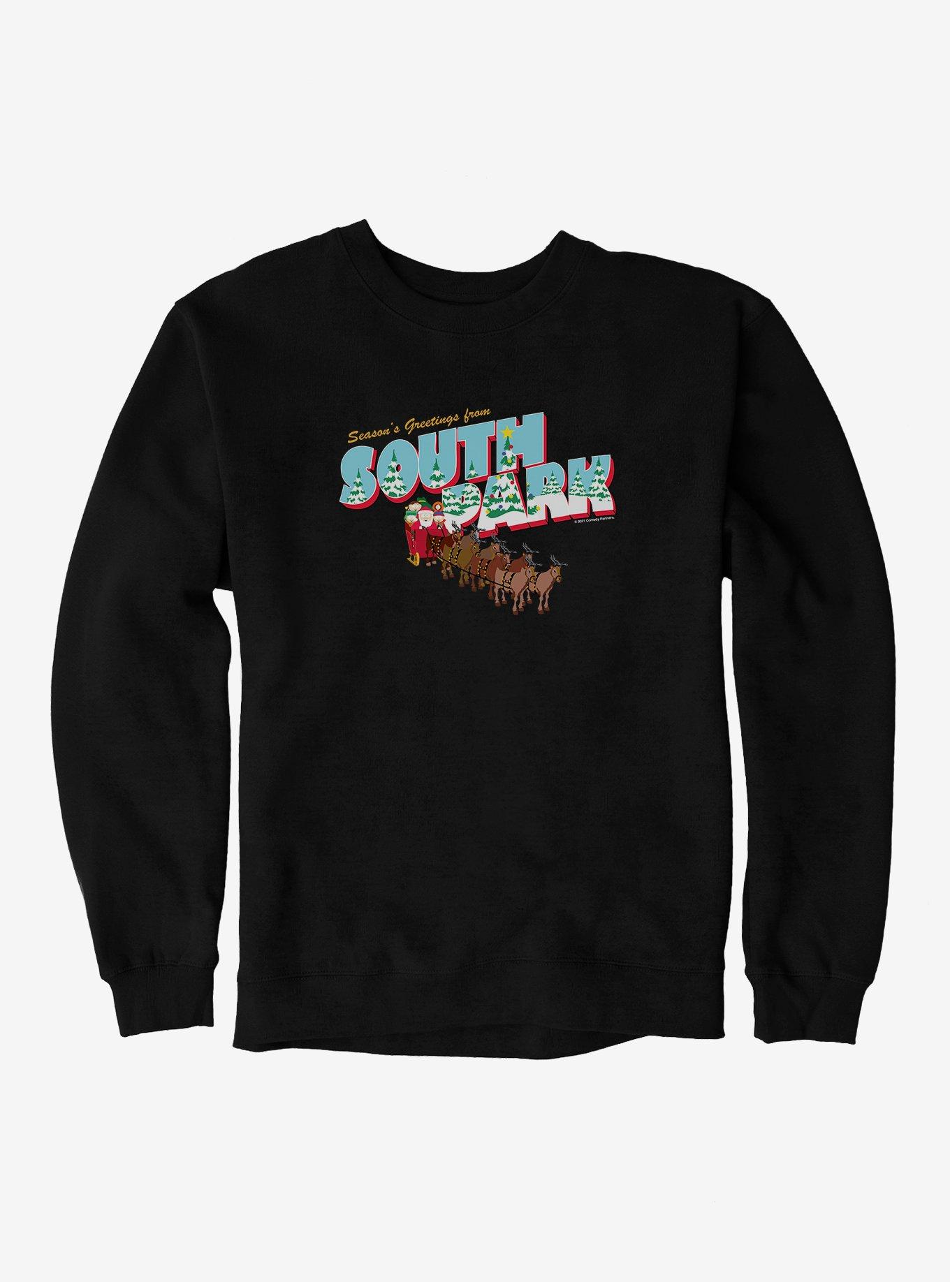South Park Christmas Guide On the Roof Sweatshirt