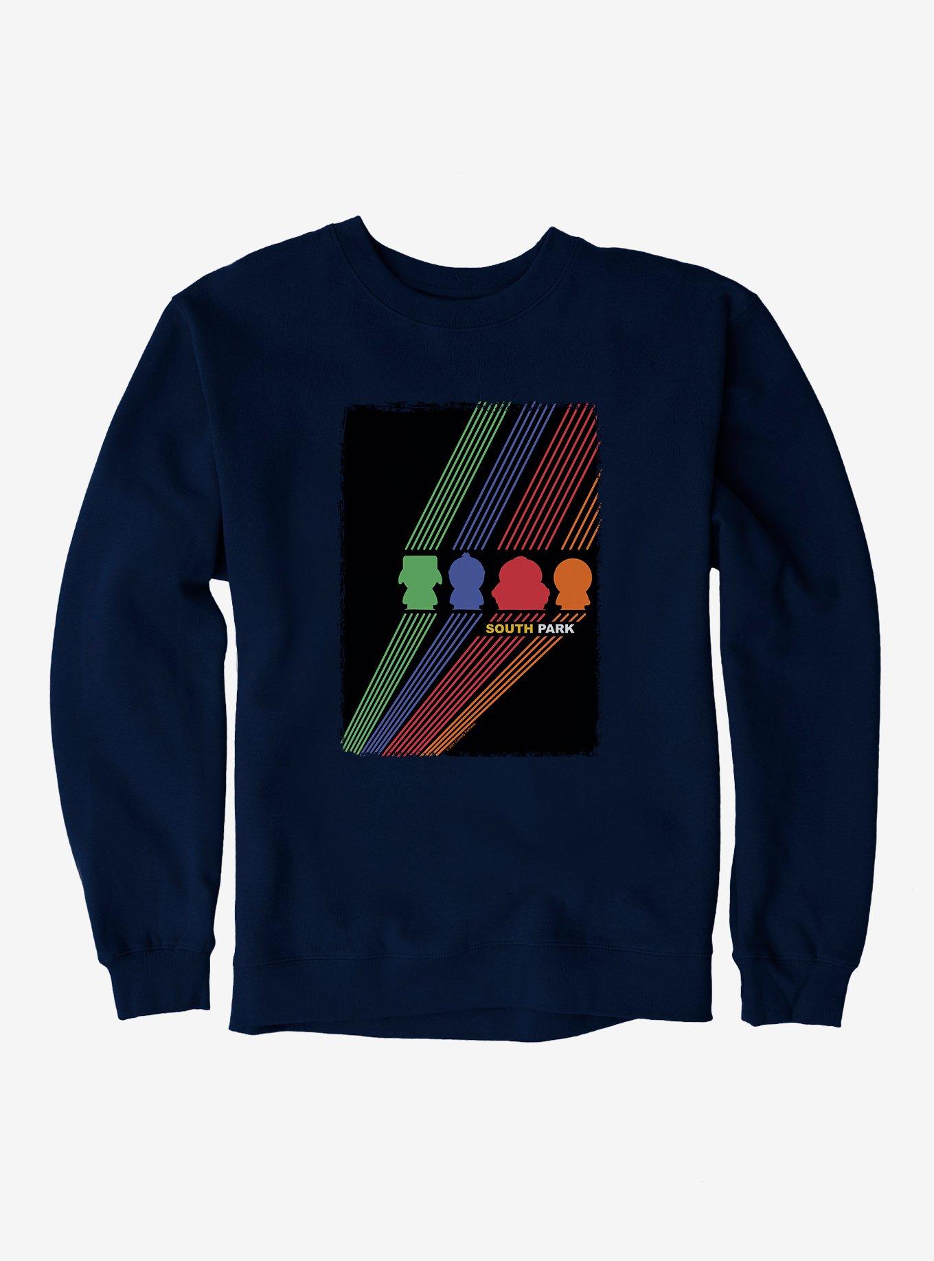 South Park The Park Angels Sweatshirt, NAVY, hi-res