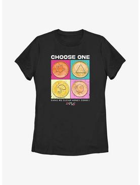 Squid Game Choose One Honeycomb Womens T-Shirt, , hi-res
