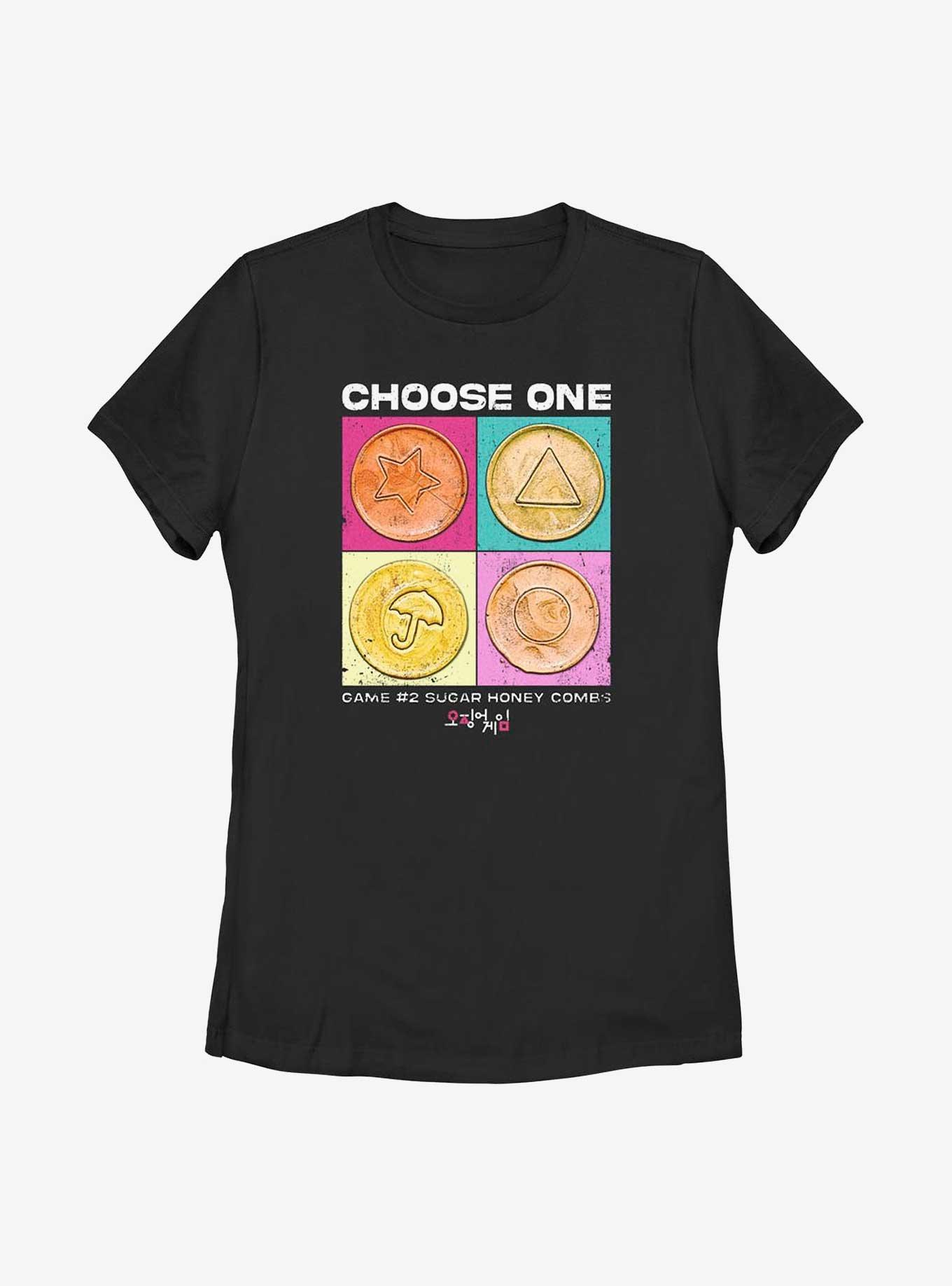 Squid Game Choose One Honeycomb Womens T-Shirt, , hi-res